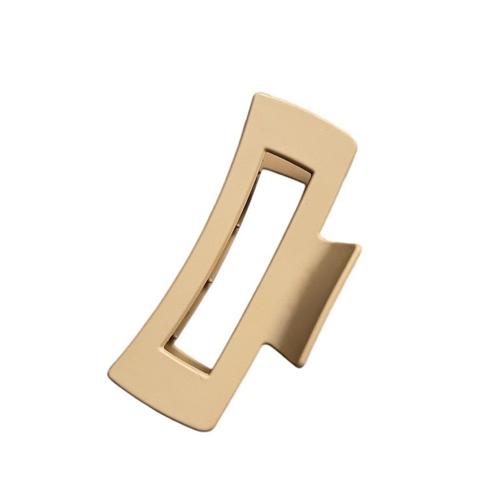 Matte Tan Neutral 4” Medium Claw Clip | OS